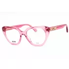 Moschino MOS628 szemüvegkeret rózsaszín /Clear demo lencsék női
