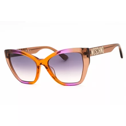 Moschino MOS155/S napszemüveg barna narancssárga/szürke FUCHSIA női