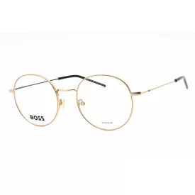   Hugo Boss BOSS 1665 szemüvegkeret arany fekete/Clear demo lencsék férfi