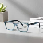 Hugo Boss BOSS 1645 szemüvegkeret kék HORN/Clear demo lencsék férfi