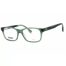   Hugo Boss BOSS 1645 szemüvegkeret zöld HORN/Clear demo lencsék férfi
