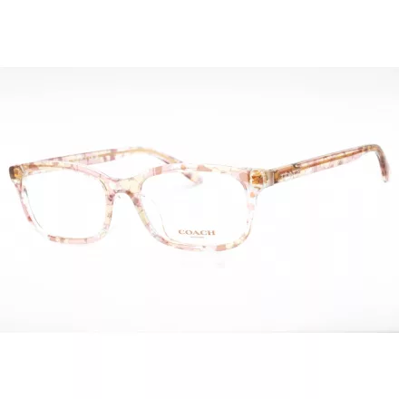 Coach 0HC6174F szemüvegkeret átlátszó rózsaszín virágos Print  / Clear lencsék női