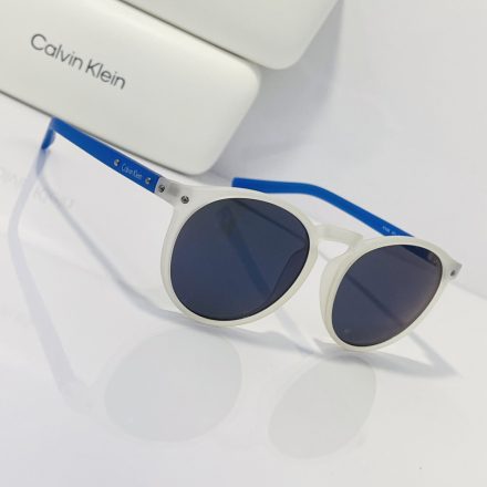 Calvin Klein Retail R740S napszemüveg matt köves CLEAR/NEON kék / Unisex férfi női