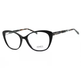   Jones új York J774 szemüvegkeret fekete / Clear lencsék női