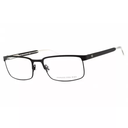 Tommy Hilfiger Th 1235 szemüvegkeret matt fekete köves Unisex férfi női