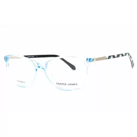   Draper James DJ5027 szemüvegkeret kék köves/Clear demo lencsék  női