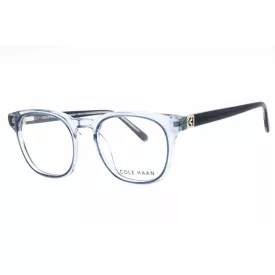   COLE HAAN CH4500 szemüvegkeret kék köves/Clear Demo lencsék Unisex férfi női