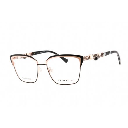 La Matta LMV3305 szemüvegkeret fekete/arany / Clear lencsék női