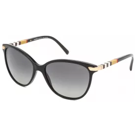   Burberry BE4216 napszemüveg fekete / szürke gradiens polarizált Unisex férfi női