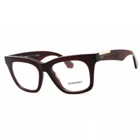   Burberry 0BE2407 szemüvegkeret Checkered piros/Clear demo lencsék női