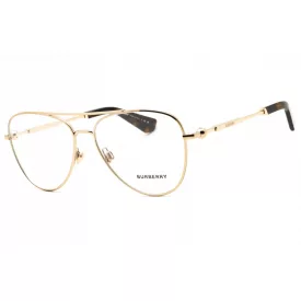   Burberry 0BE1386 szemüvegkeret világos arany/clear demo lencsék Unisex férfi női