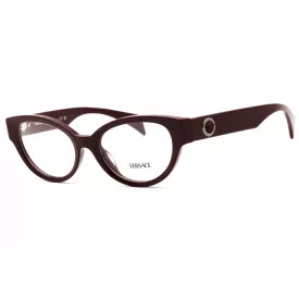   Versace 0VE3361U szemüvegkeret bordó/Clear demo lencsék női