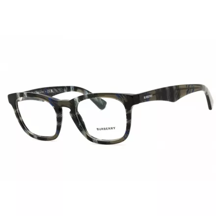 Burberry 0BE2417 szemüvegkeret Checkered szürke/Clear demo lencsék férfi
