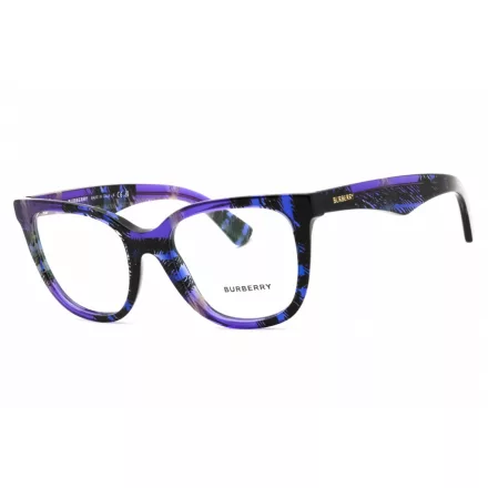 Burberry 0BE2415 szemüvegkeret Checkered Violet/Clear demo lencsék Unisex férfi női
