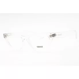   Versace 0VE3364U szemüvegkeret átlátszó szürke/Clear demo lencsék női