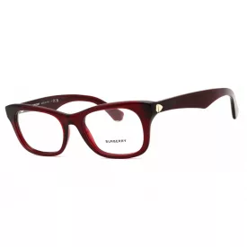   Burberry 0BE2422 szemüvegkeret átlátszó bordó bordó/clear demo lencsék női