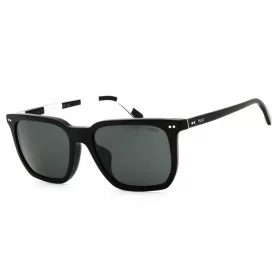   Polo Ralph Lauren 0PH4224F napszemüveg fekete/sötét szürke Unisex férfi női