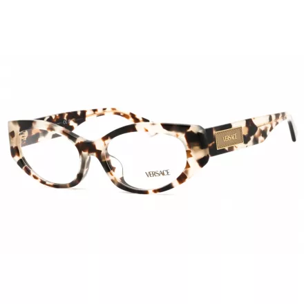 Versace 0VE3369F szemüvegkeret barna szürke/Clear demo lencsék női