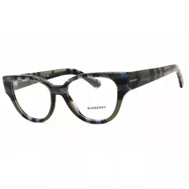   Burberry 0BE2421 szemüvegkeret Checkered Lichen szürke/Clear demo lencsék női