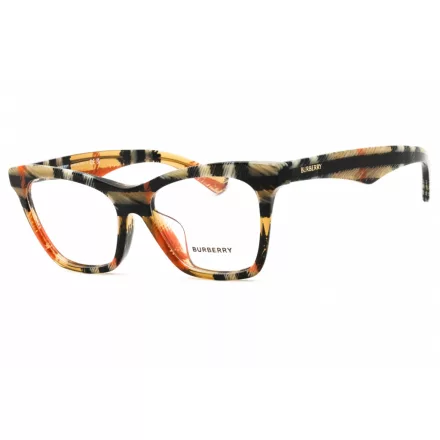 Burberry 0BE2416F szemüvegkeret Check Sand/Clear demo lencsék női