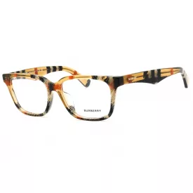   Burberry 0BE2425D szemüvegkeret Check Sand/Clear demo lencsék Unisex férfi női
