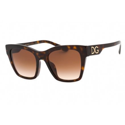 Dolce & Gabbana 0DG4384F napszemüveg sötét barna / barna gradiens  női