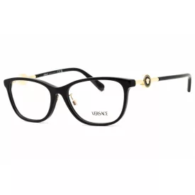   Versace 0VE3297D szemüvegkeret fekete/Clear demo lencsék női