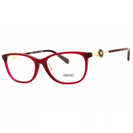 Versace 0VE3297D szemüvegkeret átlátszó bordó/clear demo lencsék női