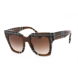   Burberry 0BE4364 napszemüveg Check barna/barna gradiens  női