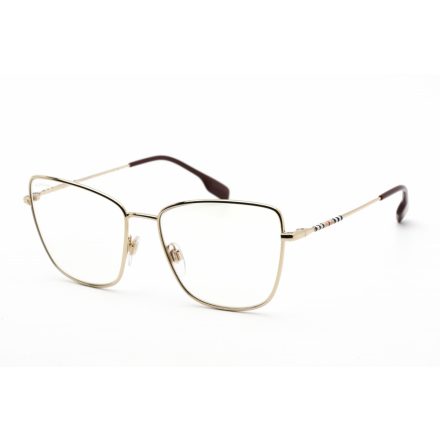 Burberry 0BE1367 szemüvegkeret világos arany/Clear demo lencsék női