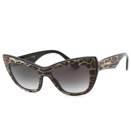 Dolce & Gabbana 0DG4417 napszemüveg fekete Leopard / szürke gradiens  női