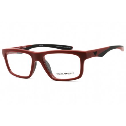 Emporio Armani 0EA3220U szemüvegkeret matt bordó / Clear lencsék férfi