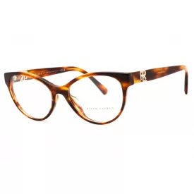  Ralph Lauren 0RL6238U szemüvegkeret csíkos barna/Clear demo lencsék női