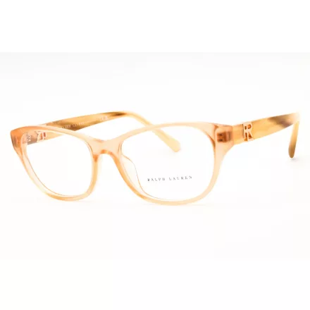 Ralph Lauren 0RL6237U szemüvegkeret átlátszó barack rózsaszín/Clear demo lencsék női