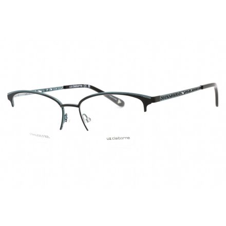 Liz Claiborne L 673 szemüvegkeret fekete Teal / Clear lencsék női