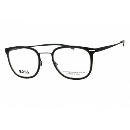 Hugo Boss BOSS 1427 szemüvegkeret matt fekete szürke / Clear lencsék férfi