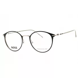   Hugo Boss BOSS 1432 szemüvegkeret matt zöld ruténium/Clear demo lencsék férfi