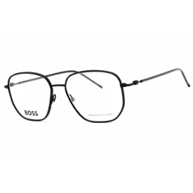   Hugo Boss BOSS 1430 szemüvegkeret MTT fekete/Clear demo lencsék férfi