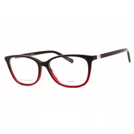   Tommy Hilfiger TH 1965 szemüvegkeret bordó piros/Clear demo lencsék női