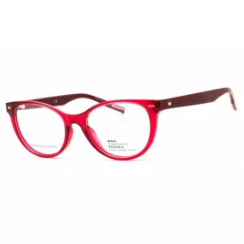   Tommy Hilfiger TH 1928 szemüvegkeret piros csillogós/clear demo lencsék női