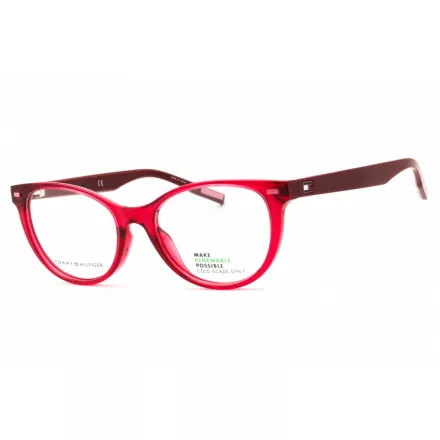 Tommy Hilfiger TH 1928 szemüvegkeret piros csillogós/clear demo lencsék női