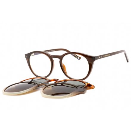 Prive Revaux Everyday Shade szemüvegkeret Latte/kék-világos blokk lencsék/barna clip on Unisex férfi női