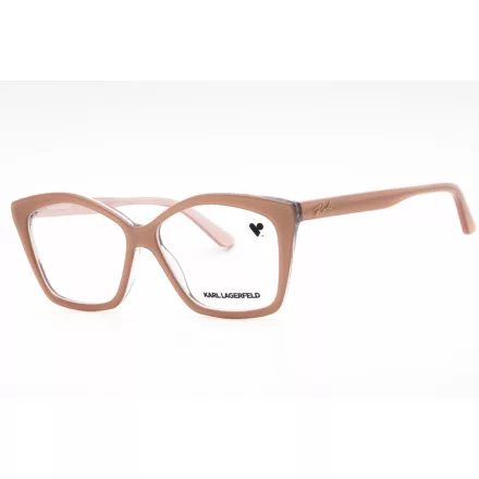 KARL LAGERFELD KL6064 szemüvegkeret CAMEL TRILAYER/Clear demo lencsék női
