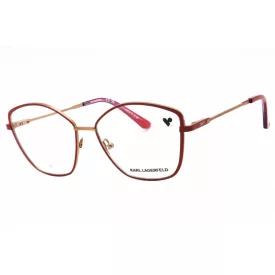   KARL LAGERFELD KL345 szemüvegkeret piros/clear demo lencsék női