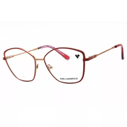 KARL LAGERFELD KL345 szemüvegkeret piros/clear demo lencsék női