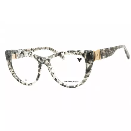 KARL LAGERFELD KL6133 szemüvegkeret texturált szürke/Clear demo lencsék női