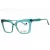 KARL LAGERFELD KL6136 szemüvegkeret PETROL/Clear demo lencsék női