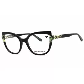   KARL LAGERFELD KL6132 szemüvegkeret fekete/MARBLE/clear demo lencsék női