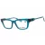 KARL LAGERFELD KL6152 szemüvegkeret kék/Clear demo lencsék Unisex férfi női