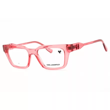 KARL LAGERFELD KL6152 szemüvegkeret rózsa/Clear demo lencsék Unisex férfi női